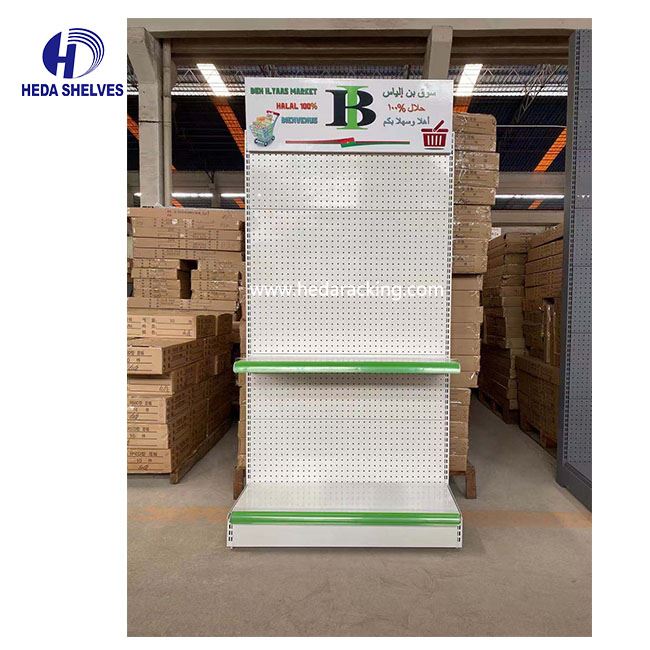 Supermarket Display Rack Shelving